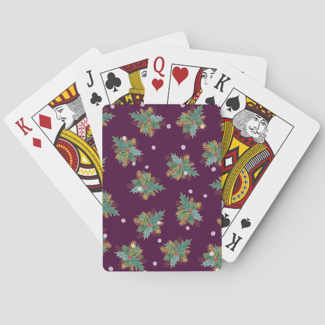 Jeu De Cartes Cartes de Noël Art (dos)