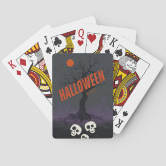 Jeu De Cartes Cartes de poker Halloween effrayantes 🎃