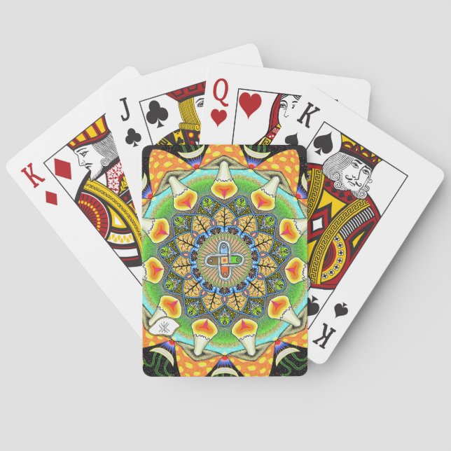 Jeu De Cartes Cartes de poker "Harmonie" (couleur) (dos)