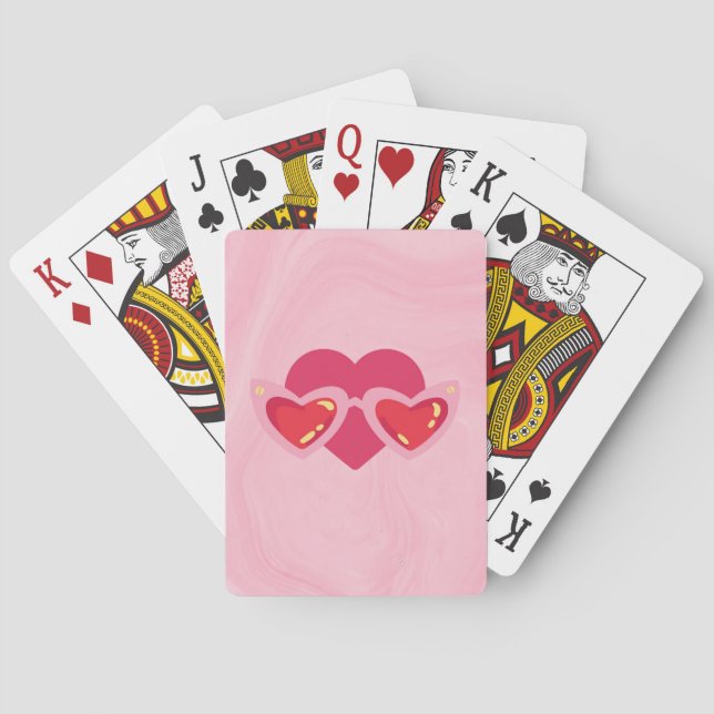 Jeu De Cartes Cartes de Poker Heart Bee (dos)