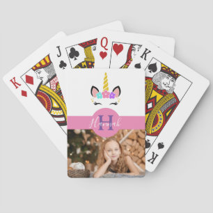 Jeu De Cartes Cartes de poker personnalisées avec photo - Carte 