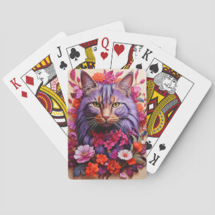 Jeu De Cartes Cartes de poker pour chats artistiques