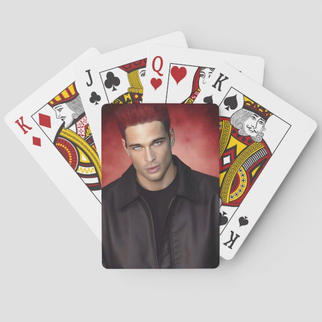 Jeu De Cartes Cartes de poker Red Gravity (dos)