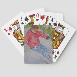 JEU DE CARTES CARTES DE SKI DOWNHILL