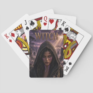 Jeu De Cartes Cartes de sorcière, carte de poker