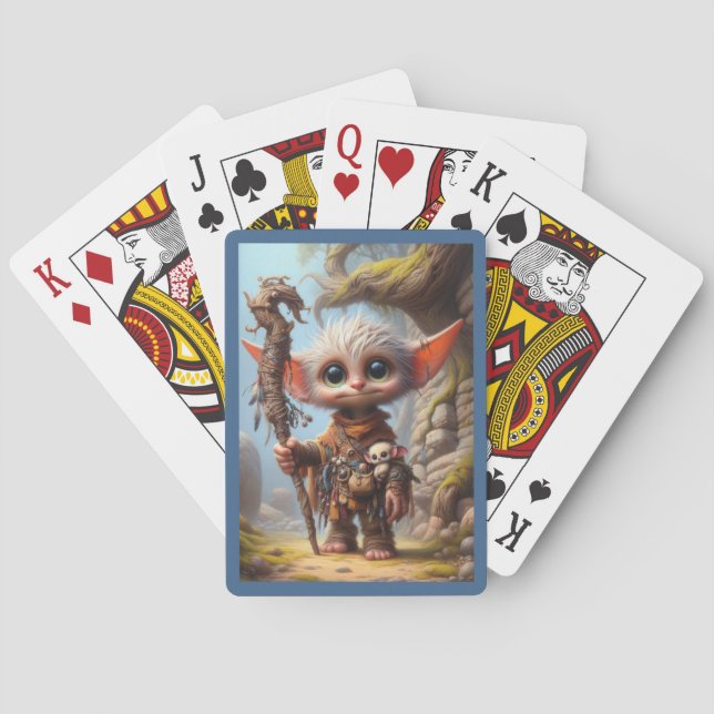 Jeu De Cartes Cartes de style Lutins Trolls 1 (dos)