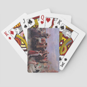 Jeu De Cartes Cartes de Thanksgiving.