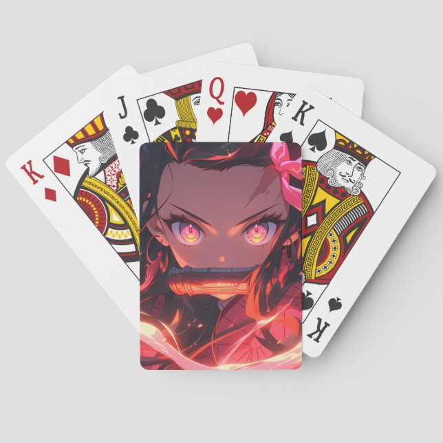 Jeu De Cartes Cartes de tueur de démon  (dos)