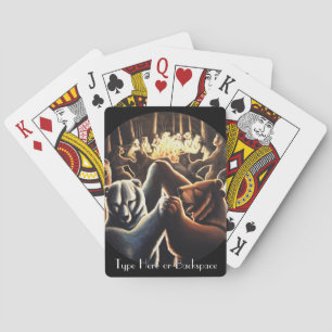 Jeu De Cartes Cartes d'ours dansantes Cartes d'ours personnalisé