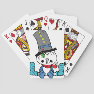 Jeu De Cartes Cartes Graphiques Snowman