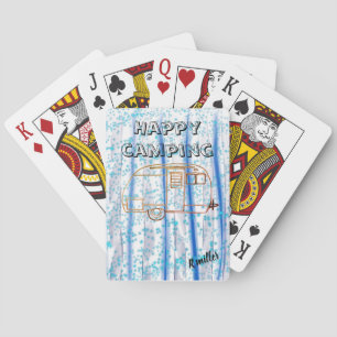 Jeu De Cartes Cartes heureuses de camping