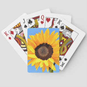 Jeu De Cartes Cartes Jouer Tournesol Jaune
