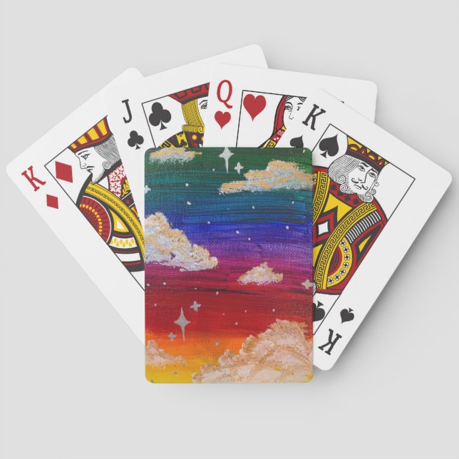 Jeu De Cartes Cartes Magic Sky (dos)