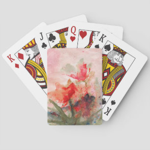 Jeu De Cartes cartes papillons roses