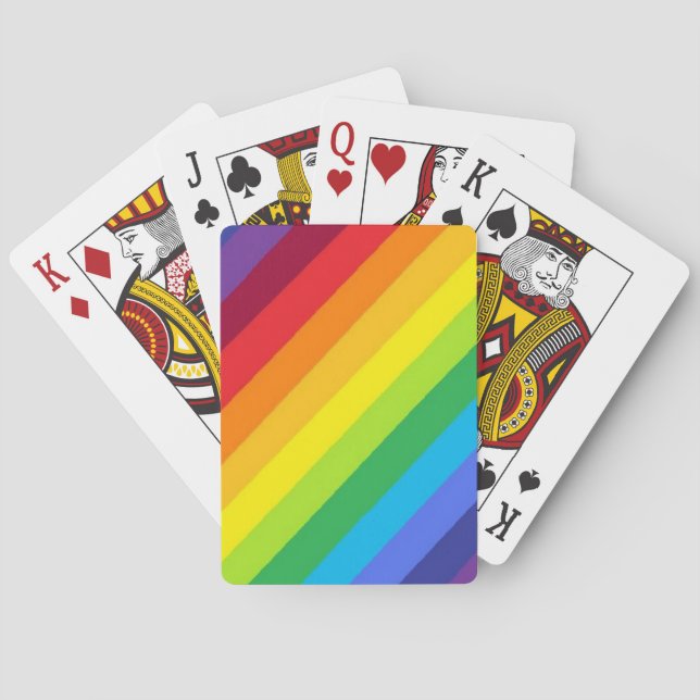 Jeu De Cartes Cartes Rainbow (dos)