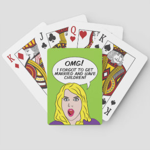 JEU DE CARTES CARTES RETRO COMICS