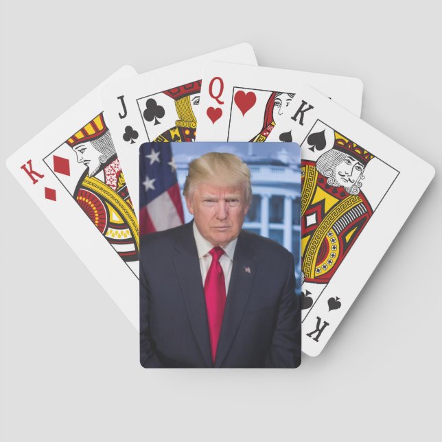 Jeu De Cartes Cartes Trump (dos)