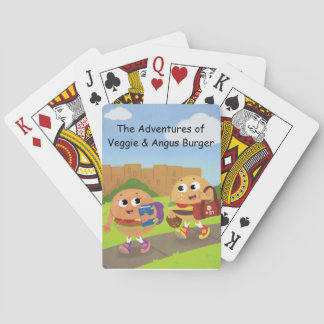 Jeu De Cartes Cartes végétariennes et d'Angus de jeu