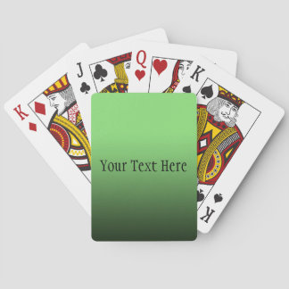 Jeu De Cartes Cartes vertes