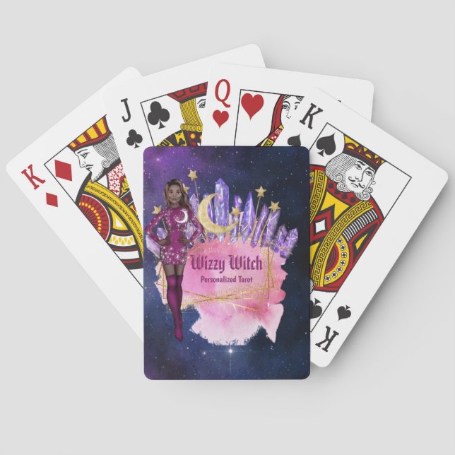 Jeu De Cartes Cartomance personnalisée Tarot Lecture Deck (dos)