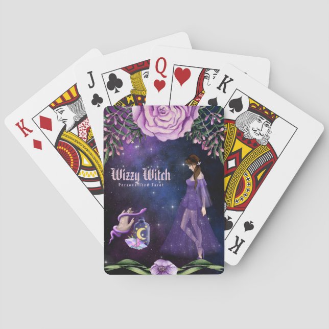 Jeu De Cartes Cartomance personnalisée Tarot Lecture Deck (dos)