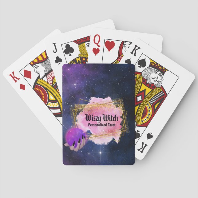 Jeu De Cartes Cartomance personnalisée Tarot Lecture Deck (dos)