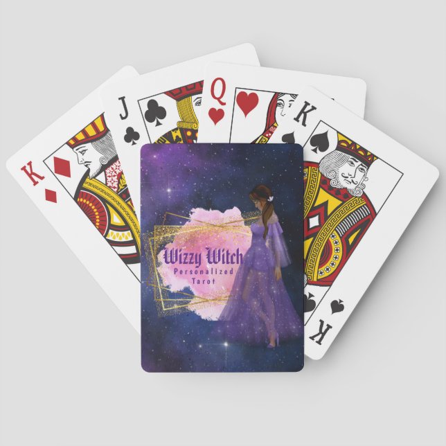 Jeu De Cartes Cartomance personnalisée Tarot Lecture Deck (dos)
