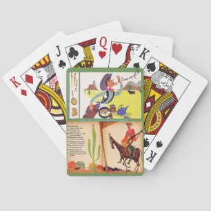 Jeu De Cartes "Cartoon Cowboys"