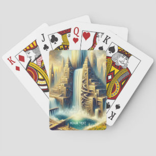 Jeu De Cartes Cascade colossale Imaginaire City