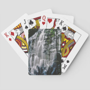 Jeu De Cartes Cascade dans la forêt, Oregon