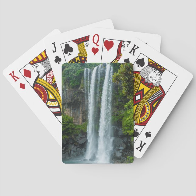 Jeu De Cartes Cascade de Jeongbang, Corée du Sud (dos)