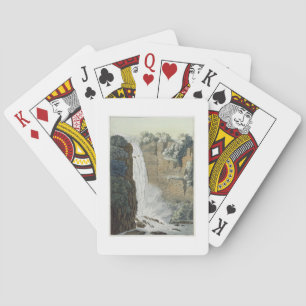 Jeu De Cartes Cascade de Tequendama sur la rivière de Bogota,