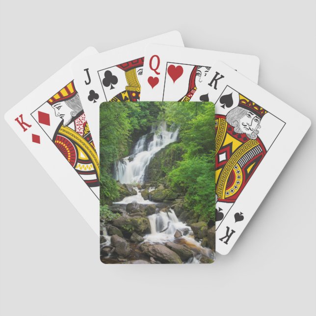Jeu De Cartes Cascade de Torc paysage, Irlande (dos)