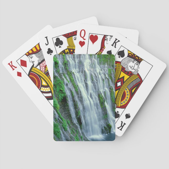 Jeu De Cartes Cascade pittoresque, Californie (dos)