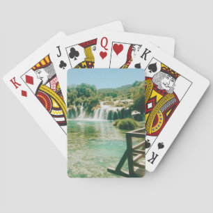 Jeu De Cartes Cascades de Krka - Parc national de Krka - Croatie