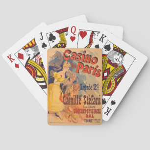 Jeu De Cartes Casino Europe France Paris Vintage retro