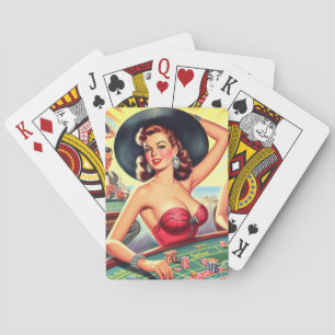Jeu De Cartes Casino vintage filles