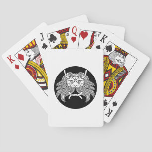 Jeu De Cartes Casque de démon