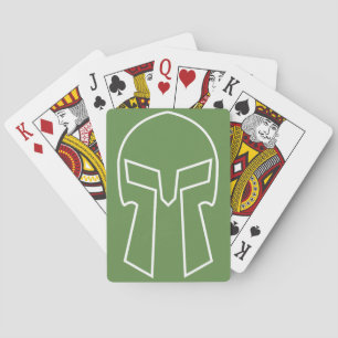 Jeu De Cartes Casque Spartan - Cartes de Jeu, Index Standard