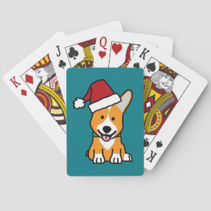 Jeu De Cartes Casquette de Père Noël de Noël de Gallois de