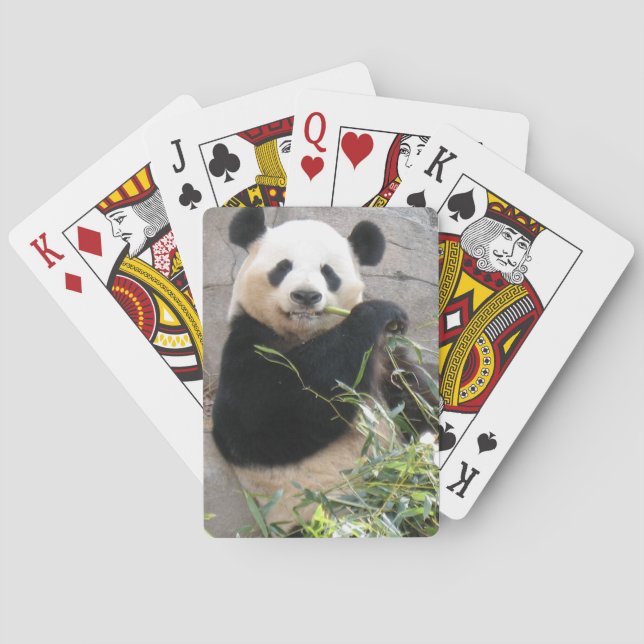 Jeu De Cartes Casse-croûte de panda (dos)