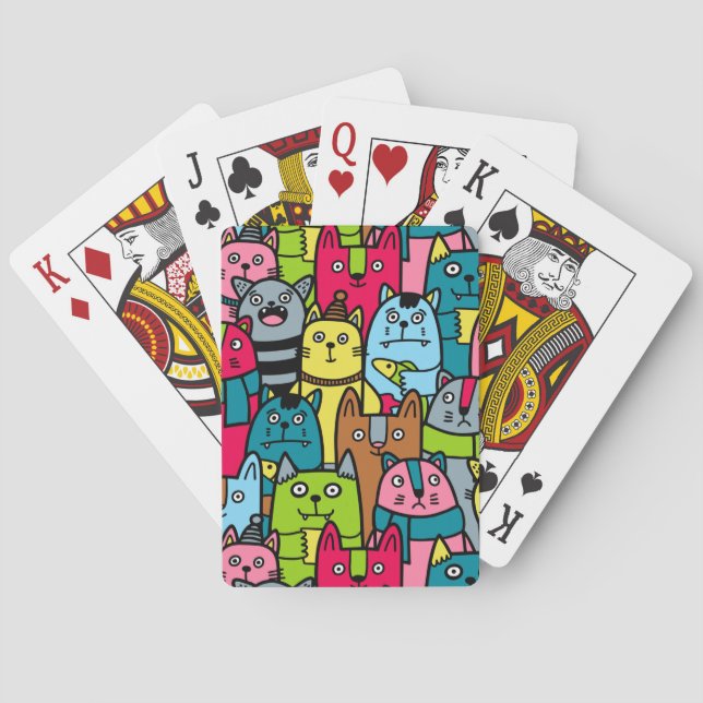 Jeu De Cartes Cat et kitten (dos)