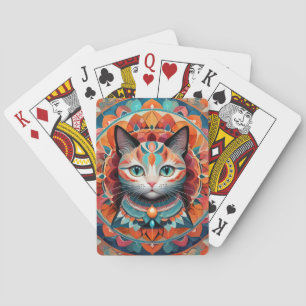 Jeu De Cartes Cat Mandala