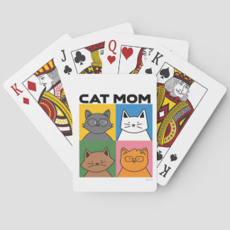 Jeu De Cartes Cat mom playing cards