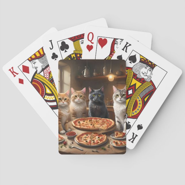 Jeu De Cartes Cat Pizza Night, (dos)