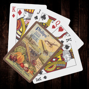 Jeu De Cartes Catalogue de paquets de semences Ferme végétale 19