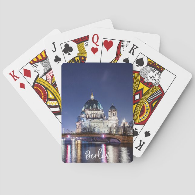 Jeu De Cartes Cathédrale de Berlin à Berlin, Allemagne (dos)