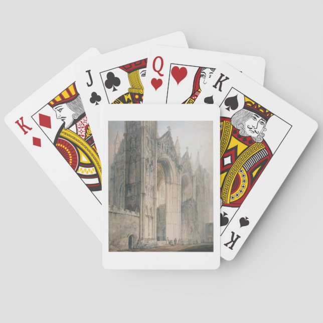 Jeu De Cartes Cathédrale de Peterborough (a/c sur papier) (dos)