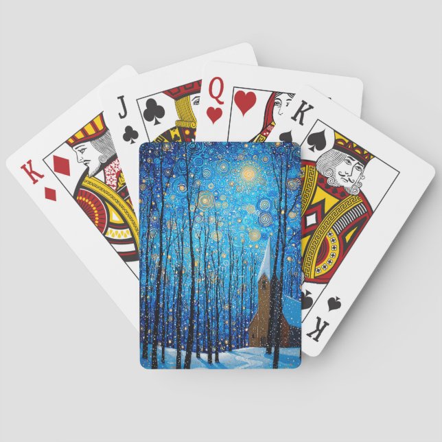 Jeu De Cartes Cathédrale d'étoiles (dos)