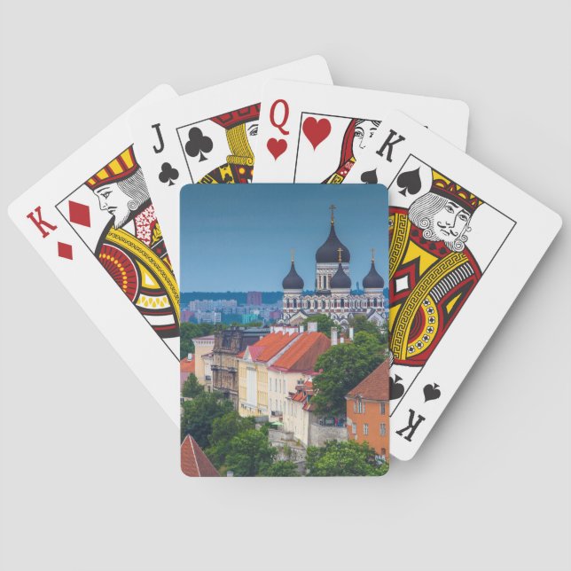 Jeu De Cartes Cathédrale et Cityscape| Estonie (dos)